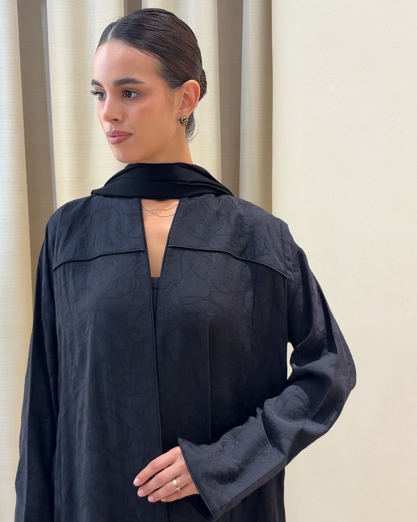 N0035 The Midnight Slit Jacquard