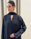 N0035 The Midnight Slit Jacquard