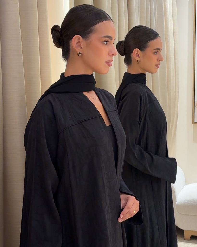 N0035 The Midnight Slit Jacquard